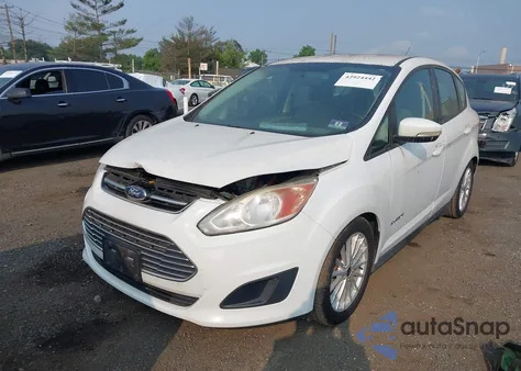 2014 Ford C-Max Hybrid Se из США, поврежденный, VIN 1FADP5AU2EL502550